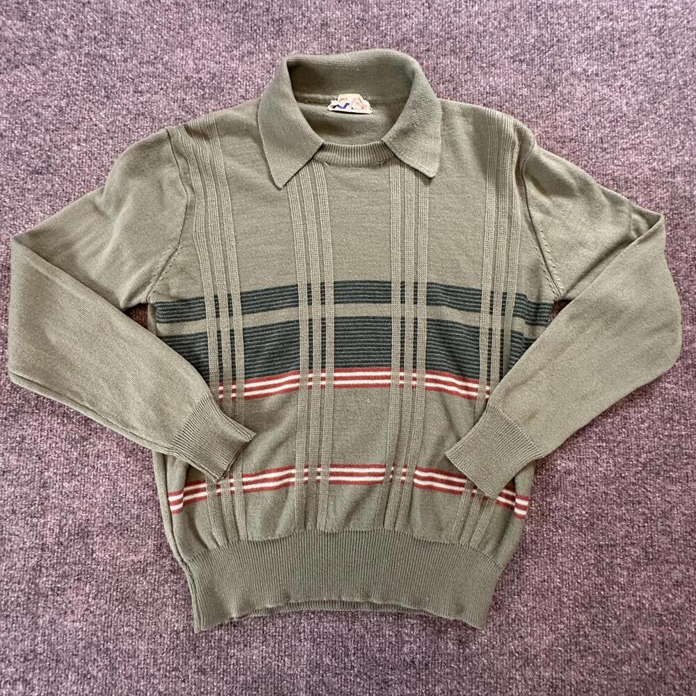 Vintage N5 Men's Knit Sweater‎ - Full Fashioned Acrylic